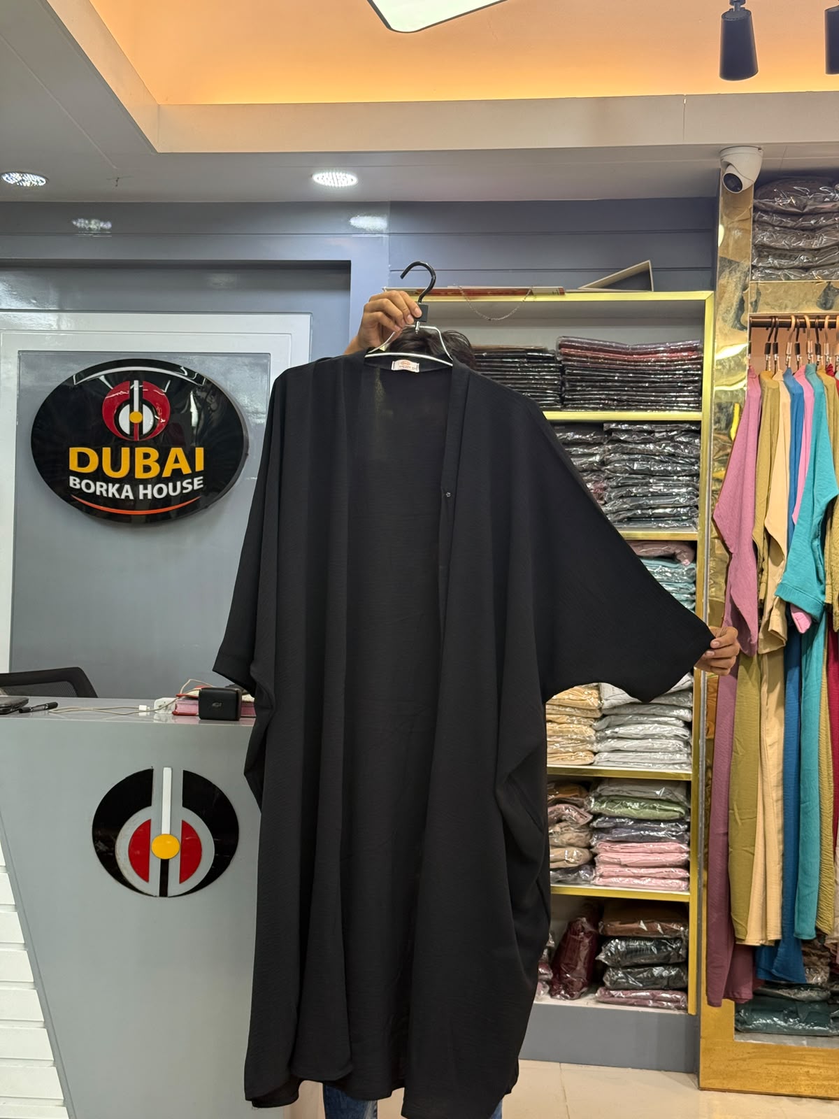 CY PLAN ABAYA BLACK